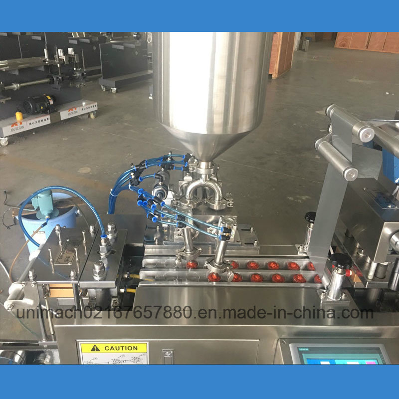 Dpp-80 Mini Automatic Blister Packing Machine for Chilli Paste