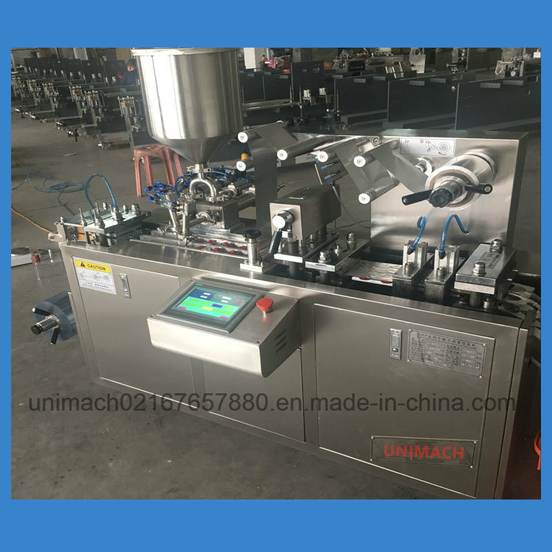 Dpp-80 Mini Automatic Blister Packing Machine for Chilli Paste