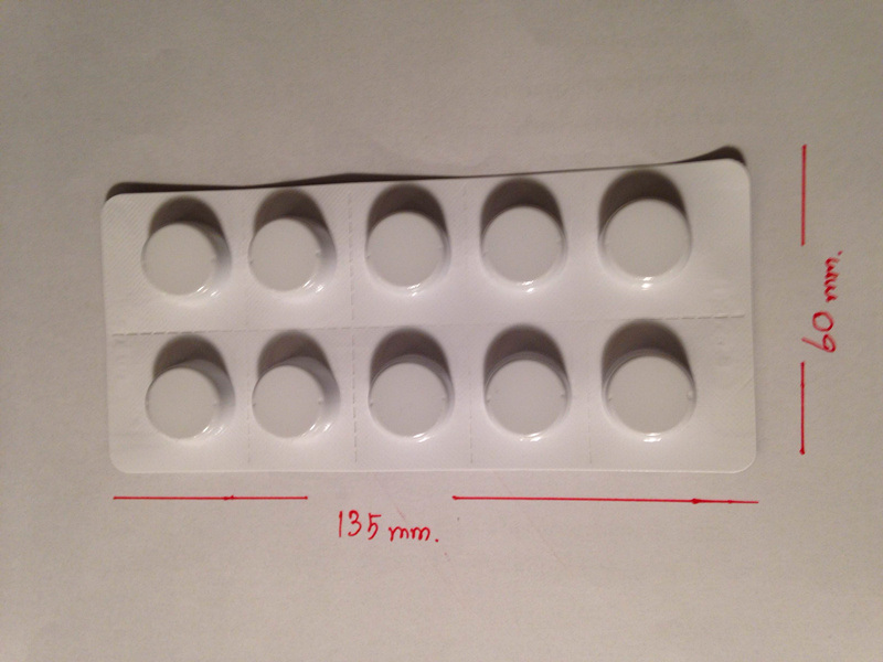 Mini Automatic Liquid Chocolate Tablet Capsule Blister Packing Machine