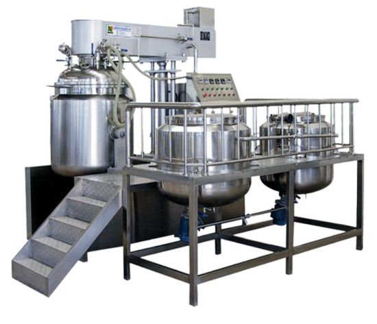 Vacuum Mixing Emulsifier for Making Cosmetic Cream Ointment