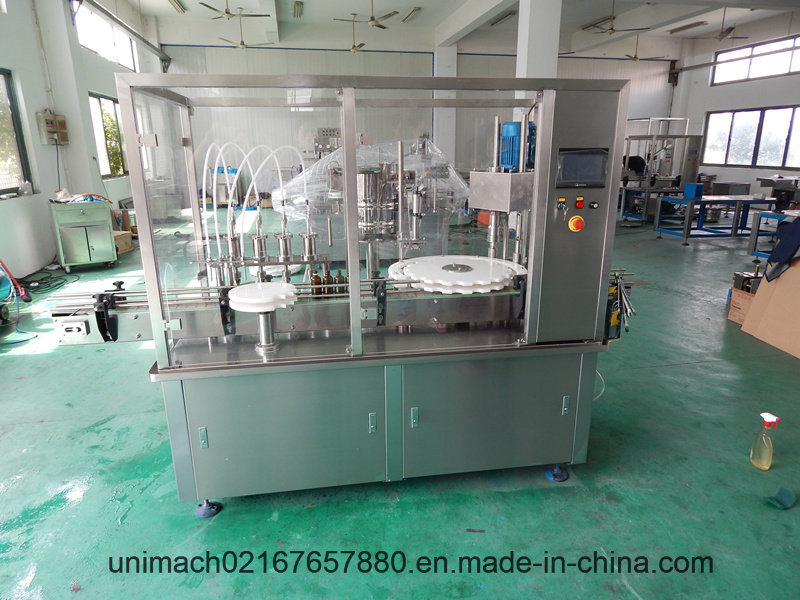 Automatic Oral Liquid Syrup Filling Capping Machine