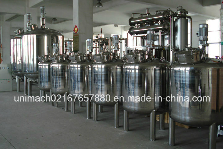 8000L Stainless Steel Reactor/Fermentator Tanks (RQF-8)