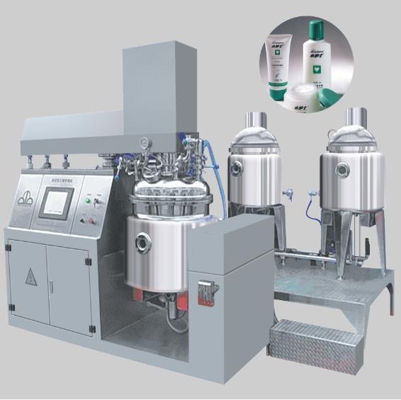 Vacuum Mixing Emulsifier for Making Cosmetic Cream Ointment