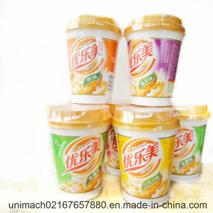 Automatic High Speed Shrink Wrapping Machine for Cup Milk Tea