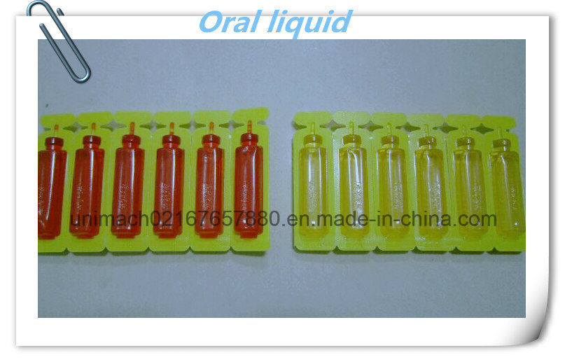 Ggs-118 Five Heads Ampoule Liquid Bottle Forming Filling Sealing Machine