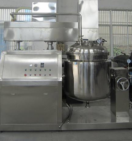 Vacuum Ointment Emulsifier Mixer Machine