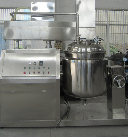 Vacuum Mixing Emulsifier for Making Cosmetic Cream Ointment