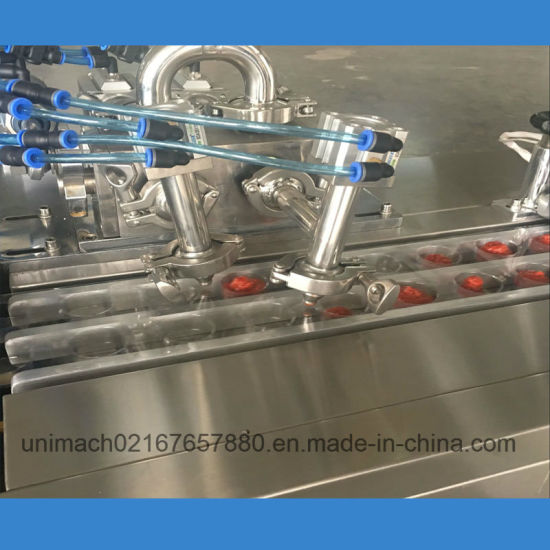 Dpp-80 Mini Automatic Blister Packing Machine for Chilli Paste