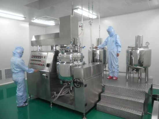 Vacuum Mixing Emulsifier for Making Cosmetic Cream Ointment
