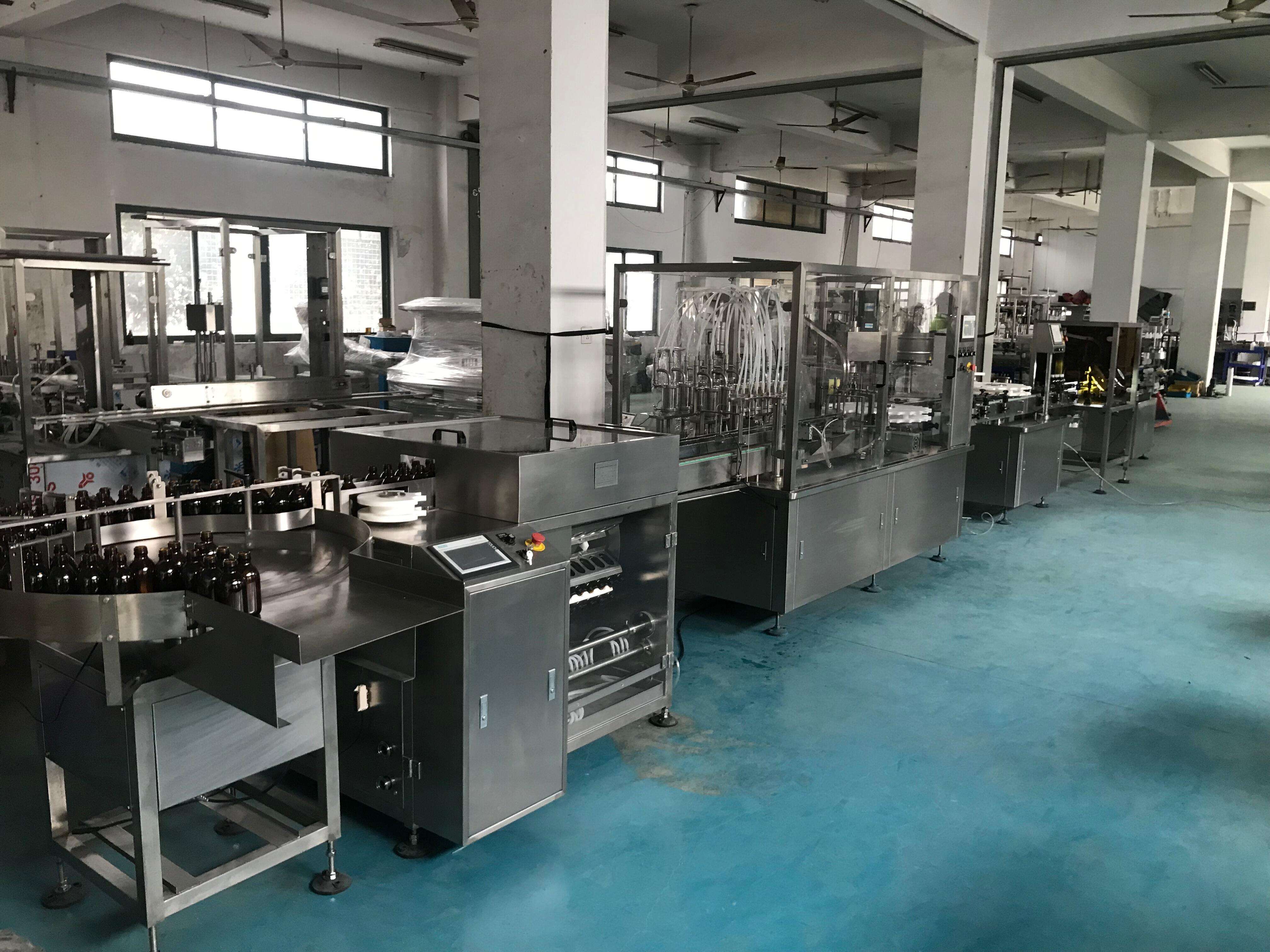 Automatic Oral Liquid Syrup Filling Capping Machine
